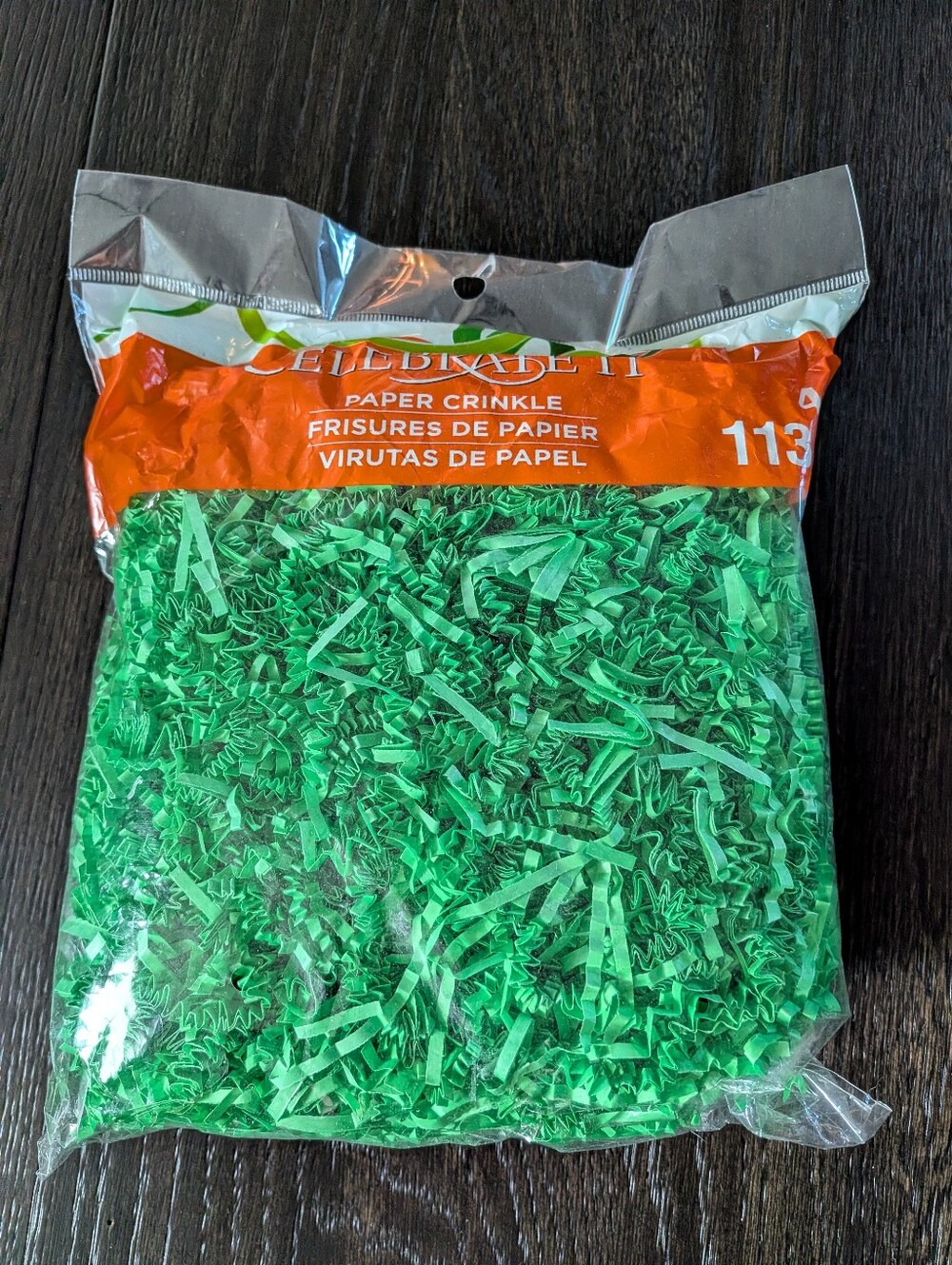 Celebrare It Green Paper Shred Gift Filler Craft 4oz
